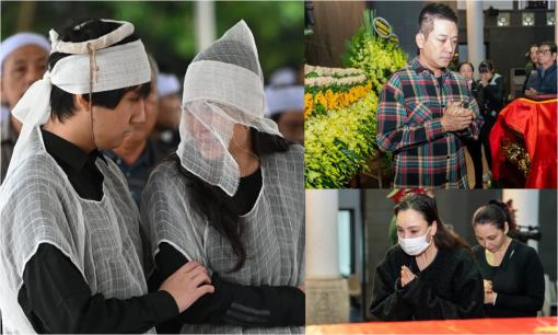 Đám tang nhạc sĩ Xuân Phương: Vợ con khóc nghẹn, dàn sao Việt thất thần nhìn mặt cố nghệ sĩ lần cuối