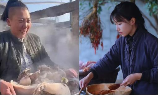 Xuất hiện phiên bản đối nghịch và thô kệch của 'Tiên nữ đồng quê' Lý Tử Thất gây sốt mạng xã hội