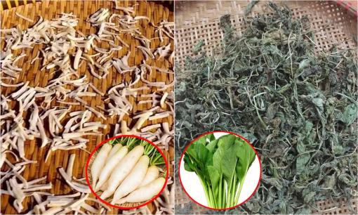 4 loại rau củ đem phơi hoặc sấy khô dịp này, vừa dự trữ Tết lại có thể ăn quanh năm vẫn tươi ngon như mới