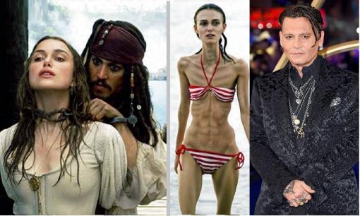 Dàn sao 'Cướp biển vùng Caribbean' sau 20 năm: Nữ chính bụ bẫm biến thành 'bộ xương di động', thuyền trưởng Jack Sparrow sự nghiệp tụt dốc 