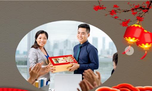 Bí kíp nâng tầm giá trị hộp quà Tết doanh nghiệp mừng Xuân 2024
