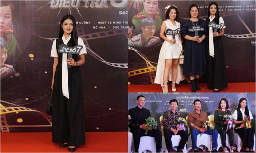 Diễn viên Đỗ Hòa cùng dàn sao dự ra mắt phim hình sự 'Đội điều tra số 7'