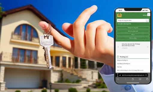 Cách khai báo thông tin cư trú online bằng điện thoại 