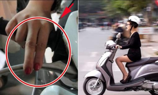 Nhiều người đi xe ga bị ngã khi phanh, biết lý do để tránh 