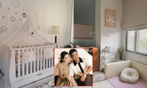Zoom cận cảnh phòng riêng của ái nữ nhà Linh Rin và Phillip Nguyễn, chuẩn nhóc tỳ 'sinh ra từ vạch đích'