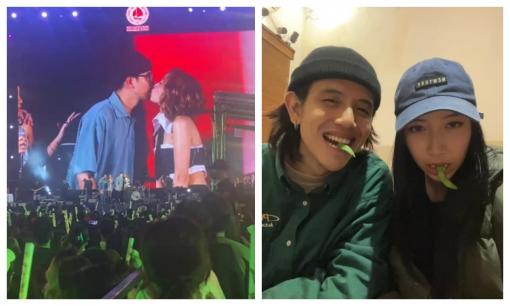 Con gái Diva Mỹ Linh công khai khoá môi bạn trai trên sân khấu biểu diễn, 'người ấy là ai'?