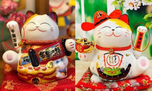 Mèo Thần Tài có ý nghĩa gì trong văn hóa của người Nhật Bản? Tại sao có con vẫy tay trái, có con lại vẫy tay phải?