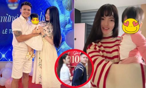 'Chu Thanh Huyền có con riêng với ai' lọt lop tìm kiếm, chính chủ hạnh phúc khoác tay Quang Hải đi mua nhẫn cưới 