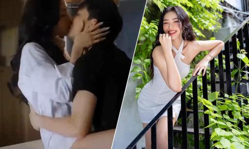 Nhan sắc nữ diễn viên sinh năm 1999 có cảnh nóng 'bạo liệt' với B Trần trong phim Chúng ta của 8 năm sau