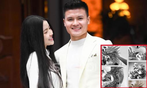 Lộ ảnh tráp ăn hỏi của Quang Hải: Đính 700 viên đá, được làm hoàn toàn thủ công