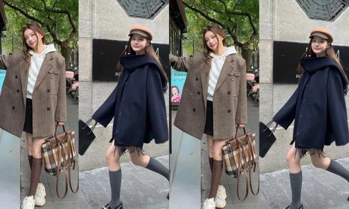 Đây là trang phục phong cách Hàn Quốc tối giản nhất, thoải mái và khiến đôi chân của bạn trông dài hơn, các cô gái nhỏ nhắn có thể học theo nhé!