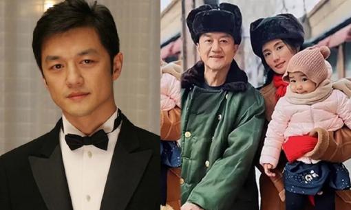 Lý Á Bằng xuất hiện hom hem, già nua bên vợ mới và con gái 