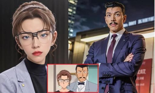 Tạo hình của thám tử Kogoro Mori và vợ Kisaki Eri trong 'Thám tử lừng danh Conan' live-action lộ diện?