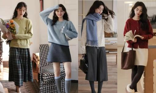 Những cô nàng nhỏ nhắn nhất định phải mặc 'áo len + váy' vào mùa đông, vừa nhẹ nhàng tinh nghịch vừa khiến bạn trông cao hơn