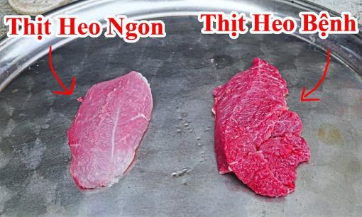 Thịt lợn tươi và thịt lợn chết bệnh hóa ra cực dễ phân biệt qua 4 đặc điểm này 