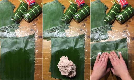 3 cách gói giò đơn giản, người mới tập gói cũng thành công