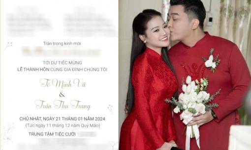 Yanbi 'chốt đơn' ngày lên xe hoa với bạn gái diễn viên kém 8 tuổi