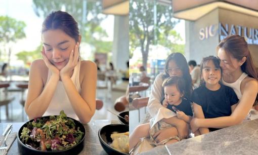 Phạm Quỳnh Anh gây sốt với visual trẻ trung dù đã là mẹ 3 con, ái nữ út nay cực điệu đà 