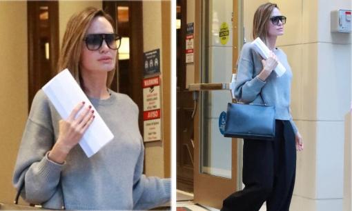 Angelina Jolie dính nghi vấn có bạn trai bí mật, bị bắt gặp ghé thăm căn hộ của người tình?