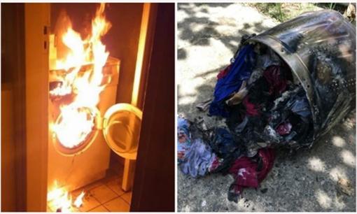 Máy sấy quần áo hóa 'quả cầu lửa', lời cảnh tỉnh cho nhiều gia đình