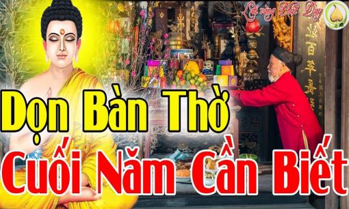 Thầy phong thủy căn dặn: Dọn dẹp bàn thờ đón tết nhớ 4 lưu ý điều này để không 'đắc tội' bề trên