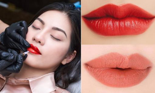 Phụ nữ tuổi trung niên nên phun môi màu nào là đẹp nhất? 