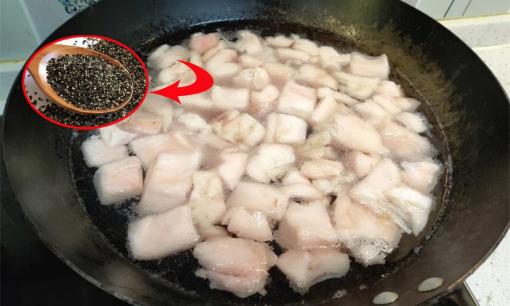 Thêm loại hạt này khi rán mỡ lợn, mẻ nào mẻ nấy trắng tinh, thơm nức, không lo bị vàng hay hôi