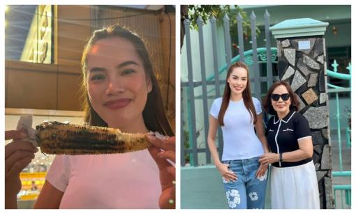 Về quê ăn Tết trong lần đầu đăng quang Hoa hậu, Lê Hoàng Phương làm gì?