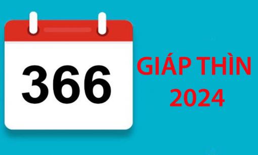 Năm 2024 có 366 ngày, vì sao lại như vậy?
