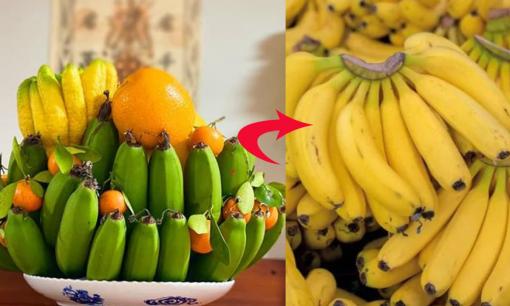 Sau Tết chuối thờ bắt đầu chín rộ nhưng nhiều người ăn sai, cẩn thận tăng cân vù vù