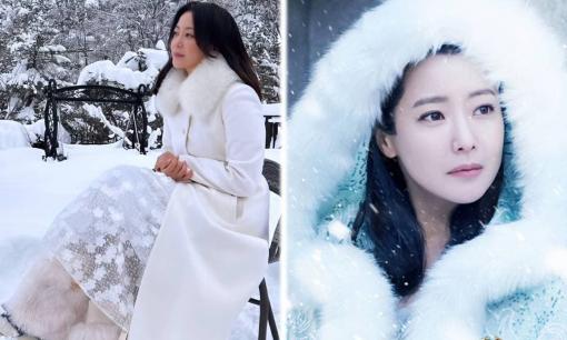 'Đệ nhất mỹ nhân Hàn' hóa nữ hoàng tuyết, đẹp chẳng khác nào thời đóng phim cổ trang Trung Quốc 