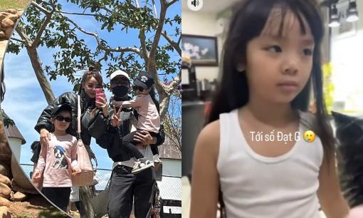 Đạt G xin mẹ con Cindy Lư đi nhậu qua đêm, phản ứng của con gái khiến ba phải rén