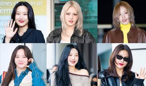 Bảng xếp hạng thời trang sân bay sao Kpop: Đẹp nhất Moon Ga Young, Jeon Somi, Yuqi; Kim Se Jeong, Joy và Yeri tệ nhất 