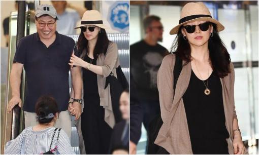 Lần hiếm hoi nàng 'Dae Jang Geum' Lee Young Ae xuất hiện cùng chồng đại gia, nhìn vẻ ngoài chẳng khác nào hai cha con