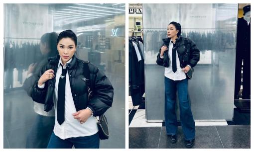 Quỳnh Thư lần đầu khoe vóc dáng mẹ bầu, trông thế nào?