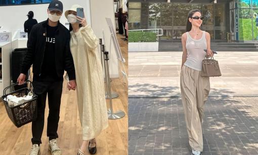 Quang Hải che chắn kỹ lưỡng khi đi mua sắm đồ cùng Chu Thanh Huyền 