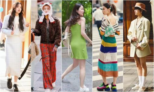 'Giày thể thao + váy' rất thịnh hành vào đầu xuân năm nay, nhìn ai cũng thời trang và thanh lịch