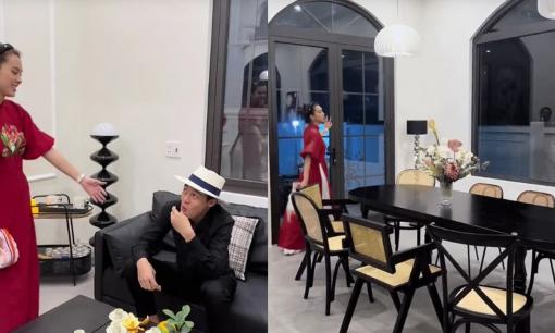 Quỳnh Lương khoe không gian nhà mới, 'ngó lơ' sự xuất hiện của Tiến Phát khiến dân tình thích thú