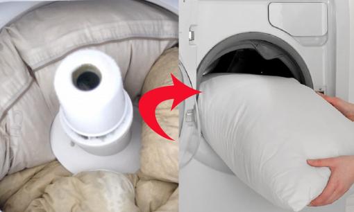 Ruột gối ngả vàng làm sạch theo cách này vừa nhanh vừa dễ, phút chốc trắng tinh như mới