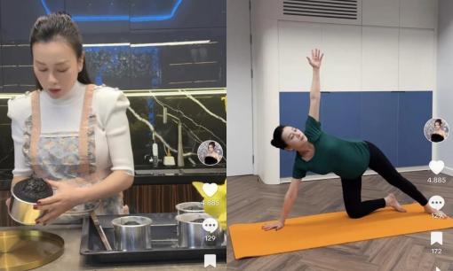 Phương Oanh khoe nhan sắc ở những tháng cuối thai kì, bí quyết trẻ đẹp được tiết lộ ngay sau đó