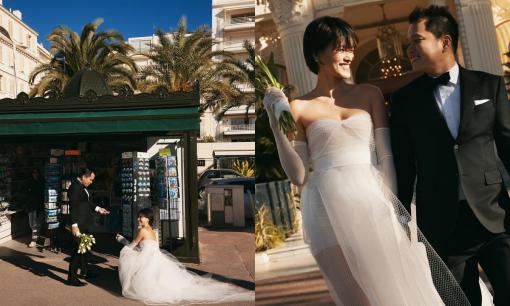 Tuyết Lan xả kho bộ ảnh cưới xịn xò bên ông xã, nhan sắc cô dâu chiếm spotlight vì quá xịn 