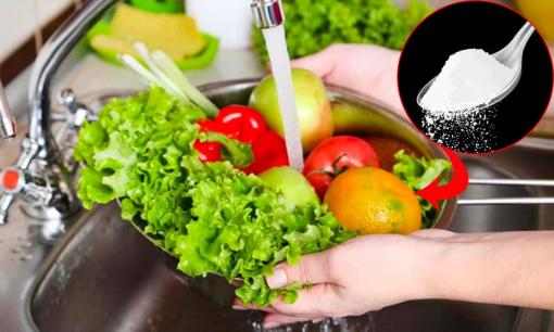 Rửa rau củ quả bằng nước thường không thể sạch, áp dụng ngay mẹo này thuốc trừ sâu và độc tố sẽ được loại bỏ hoàn toàn