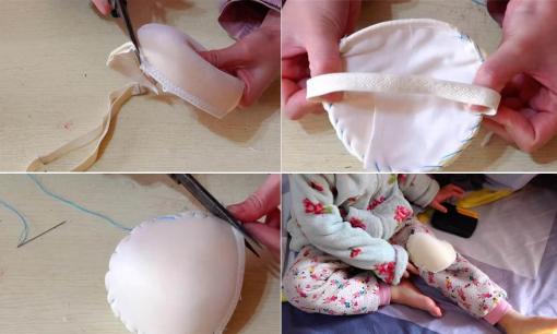 Đồ lót cũ đừng vội vứt đi, với vài nhát kéo chúng ta có thể biến đồ phế thải thành 'báu vật', thiết thực và rất tiết kiệm