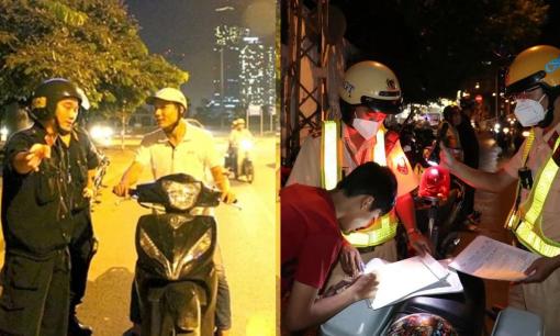 Không bật đèn xe khi đi ngoài đường vào ban đêm bị phạt bao nhiêu tiền?