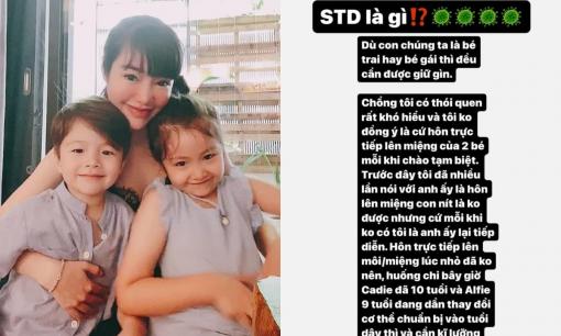 Elly Trần lại tố chồng cũ có thói quen 'bẩn' với hai con khiến cô phải ngăn chặn ngay và luôn