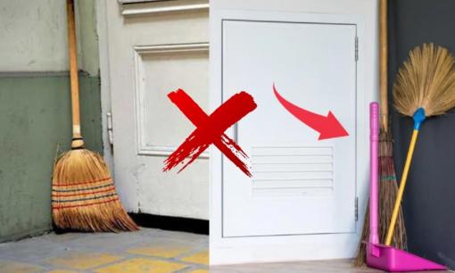 Chổi quét nhà đặt ở 4 vị trí này sẽ quét sạch tài lộc, lời các cụ dặn giờ vẫn đúng! 4 chỗ này là 4 chỗ nào?