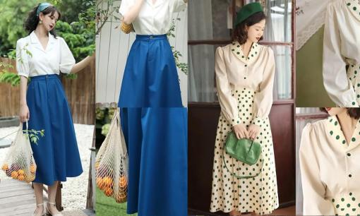  Mùa xuân năm nay, một cách mặc bỗng trở nên phổ biến, được gọi là: áo + váy, vừa retro vừa thời trang