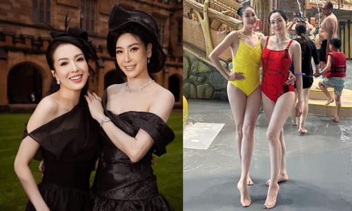 Em dâu Hà Kiều Anh sở hữu dung mạo 'sắc nước hương trời', body xịn đét không hề kém cạnh chị dâu Hoa hậu đình đám 