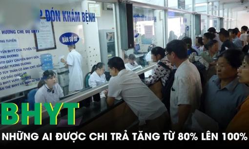 Từ tháng 4/2024, đây là những trường hợp được nâng mức hưởng BHYT từ 80% lên 100%
