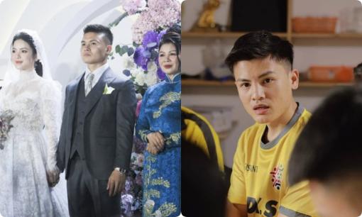 Anh trai Quang Hải bỗng chiếm spotlight: Điển trai không kém chú rể, mặc đơn giản vẫn đẹp